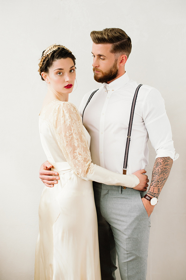 coppia sposi matrimonio vintage